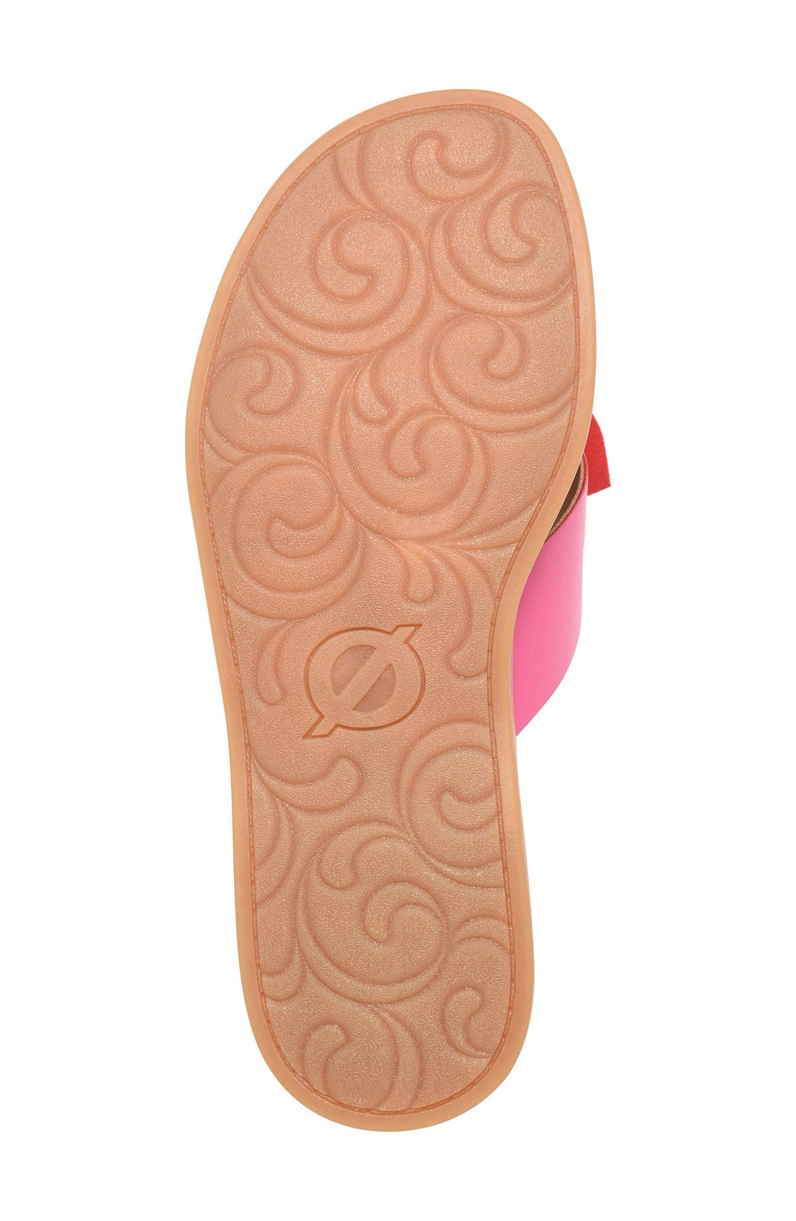 B O C BY BØRN Kasia Flower Slide Sandal, Alternate, color, Pink Combo