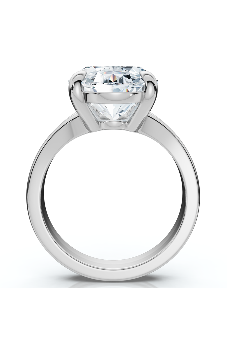 Bliss Diamond Certified 5Ct Abner Oval Solitaire Diamond Engagement Ring 14k Gold Lab Grown, Alternate, color, 14K White Gold