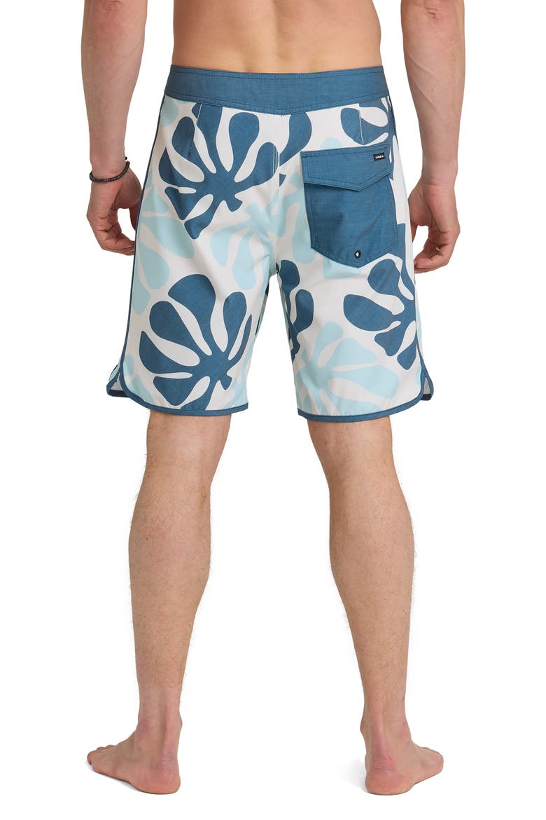 Sol Tiles 19" Board Shorts, Alternate, color, BONE WHITE