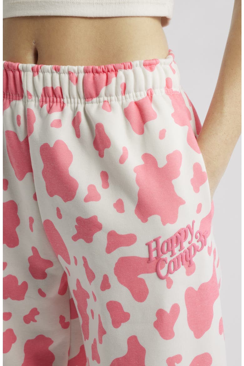 Sweet Cow Joggers, Alternate, color, CREAM/PINK