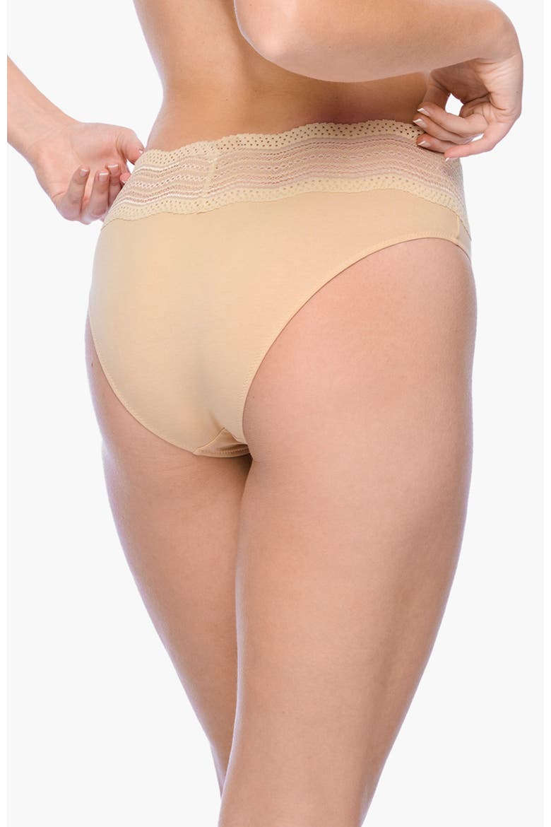 Dolce High Rise Bikini, Alternate, color, Blush