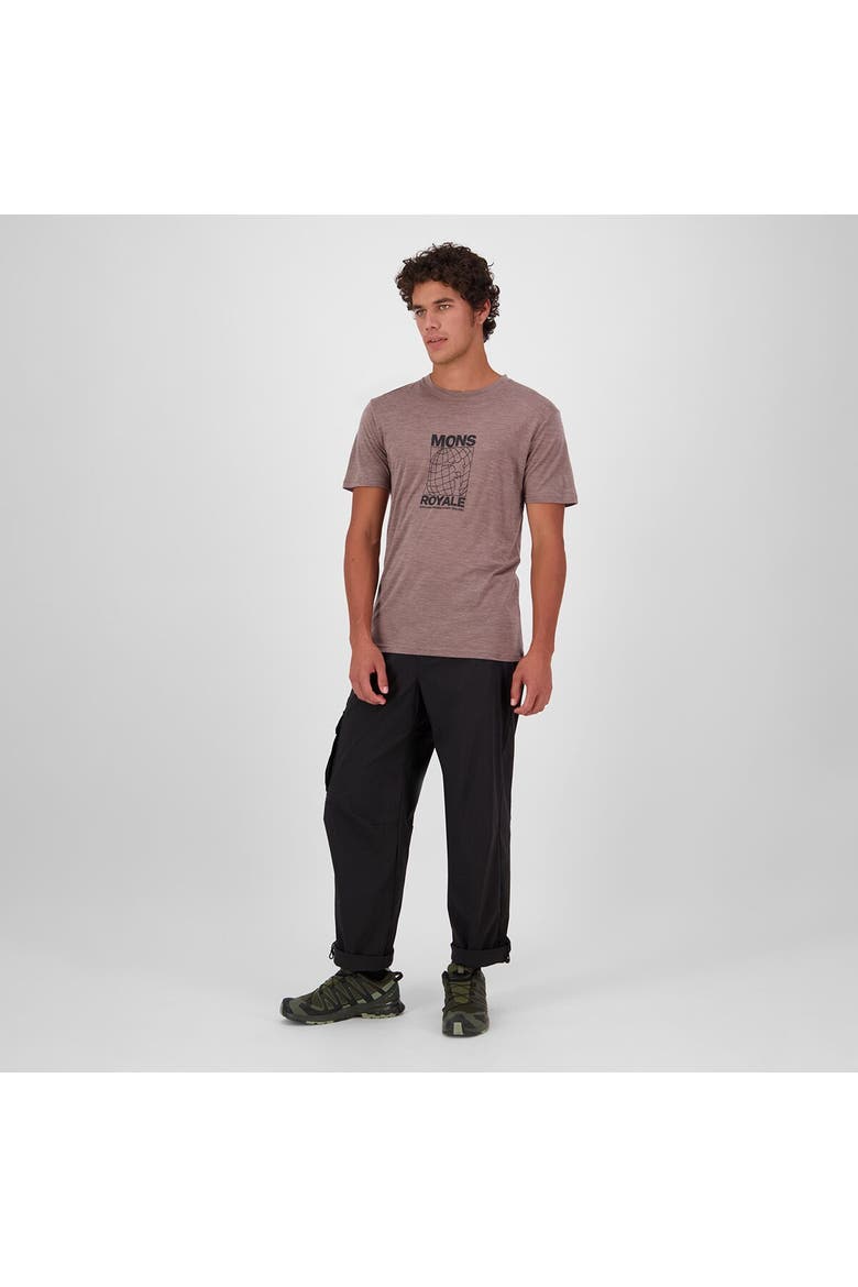 Zephyr Merino Cool T-Shirt - Men's, Alternate, color, Chestnut