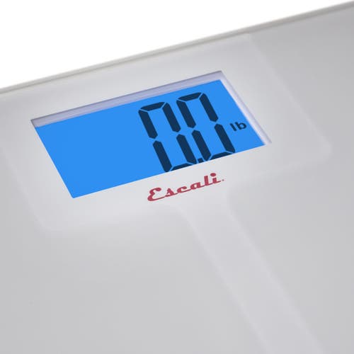 Escali High Capacity Anti-slip Bathroom Scale In White