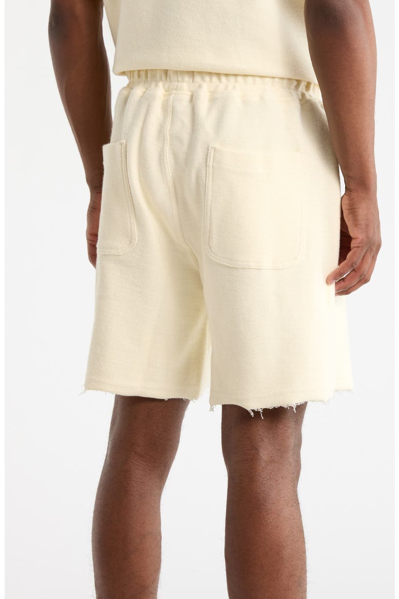 Race Herringbone Shorts, Alternate, color, OFF WHITE