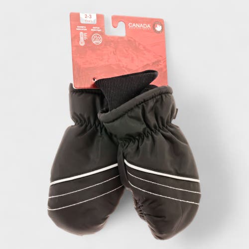 Canada Weather Gear Toddler Ski Mittens In Brown
