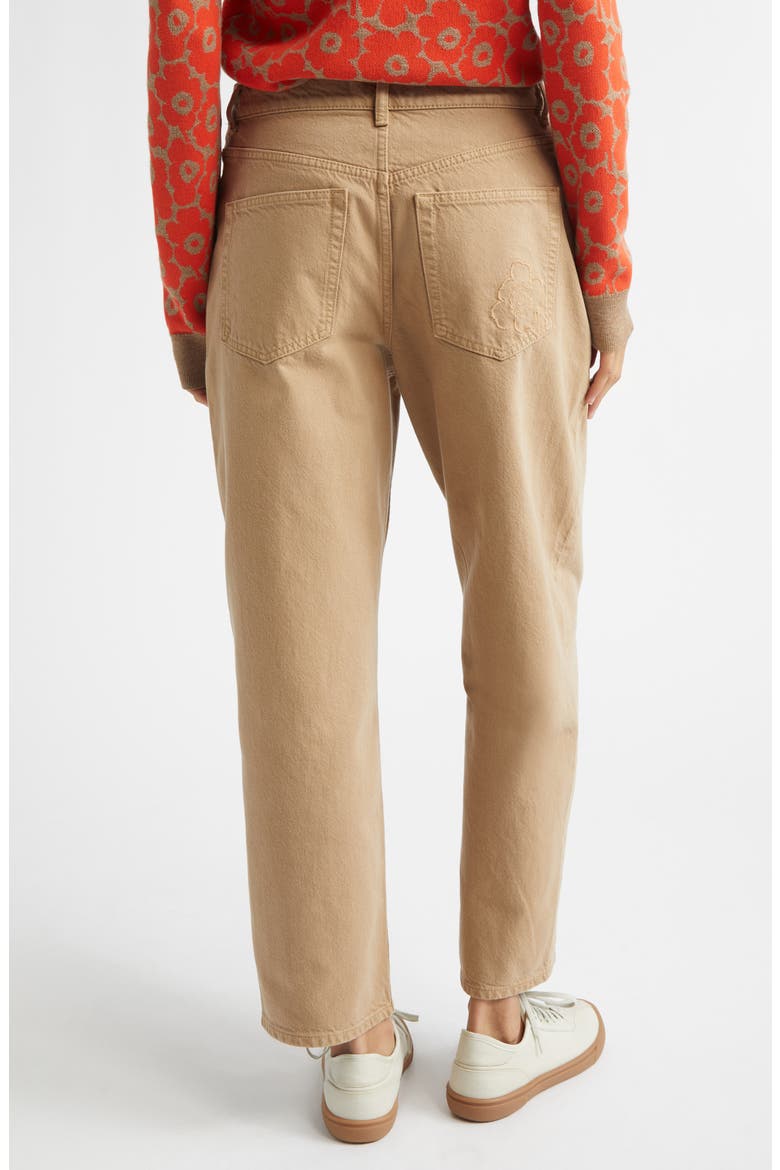 Maridenim Barrel Jeans, Alternate, color, BROWN