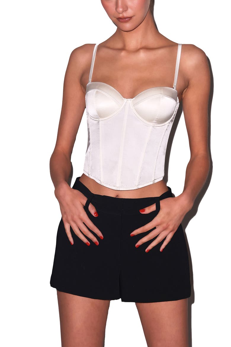 Hamptons Bustier, Main, color, Ivory