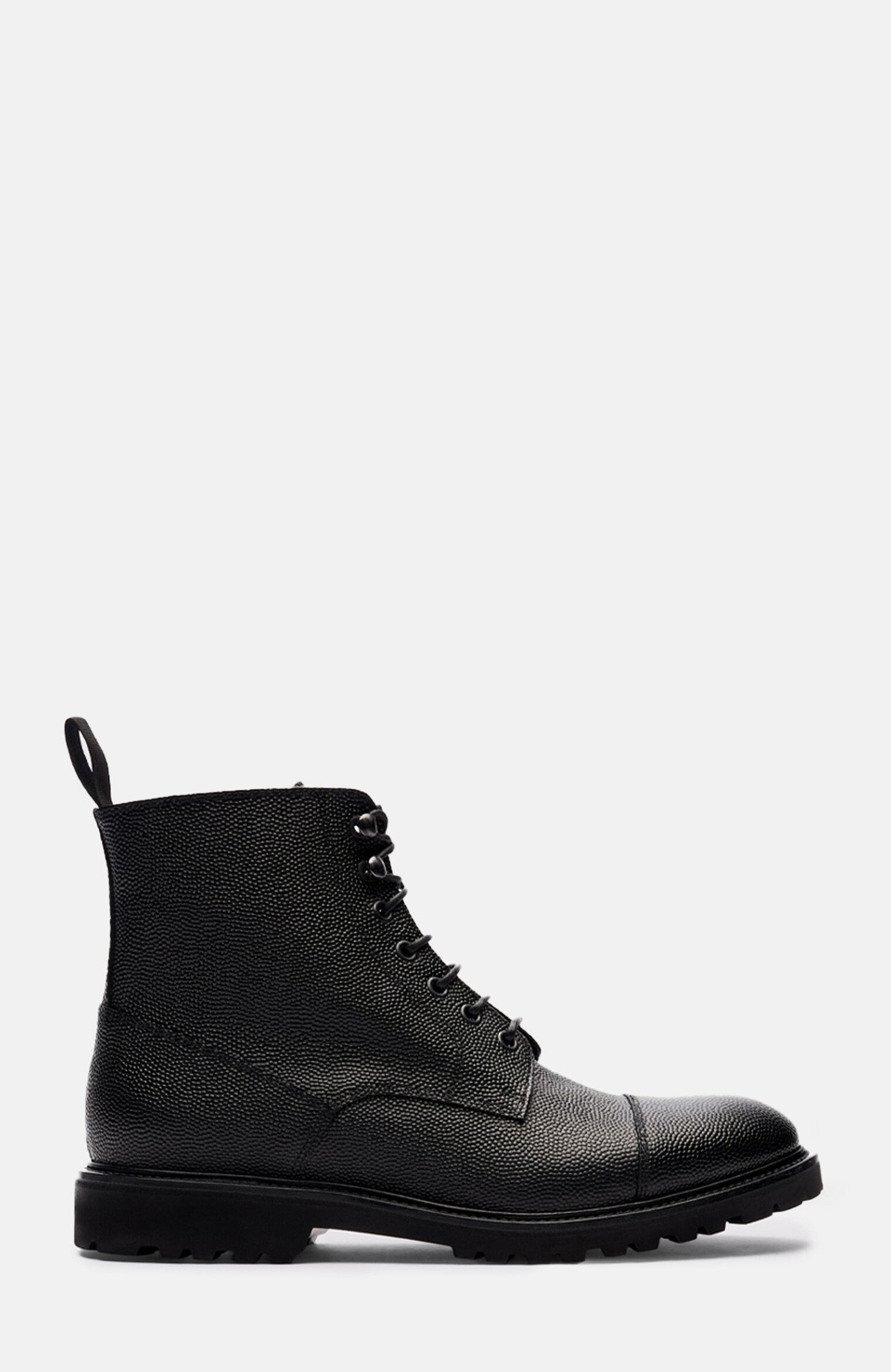 SCAROSSO Jackie Boots, Alternate, color, Black - Calf
