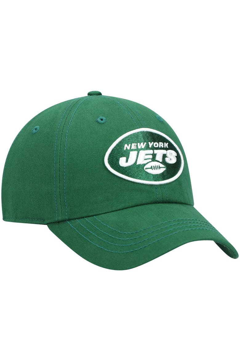 Women's '47 Green New York Jets Miata Clean Up Primary Adjustable Hat, Alternate, color, Green