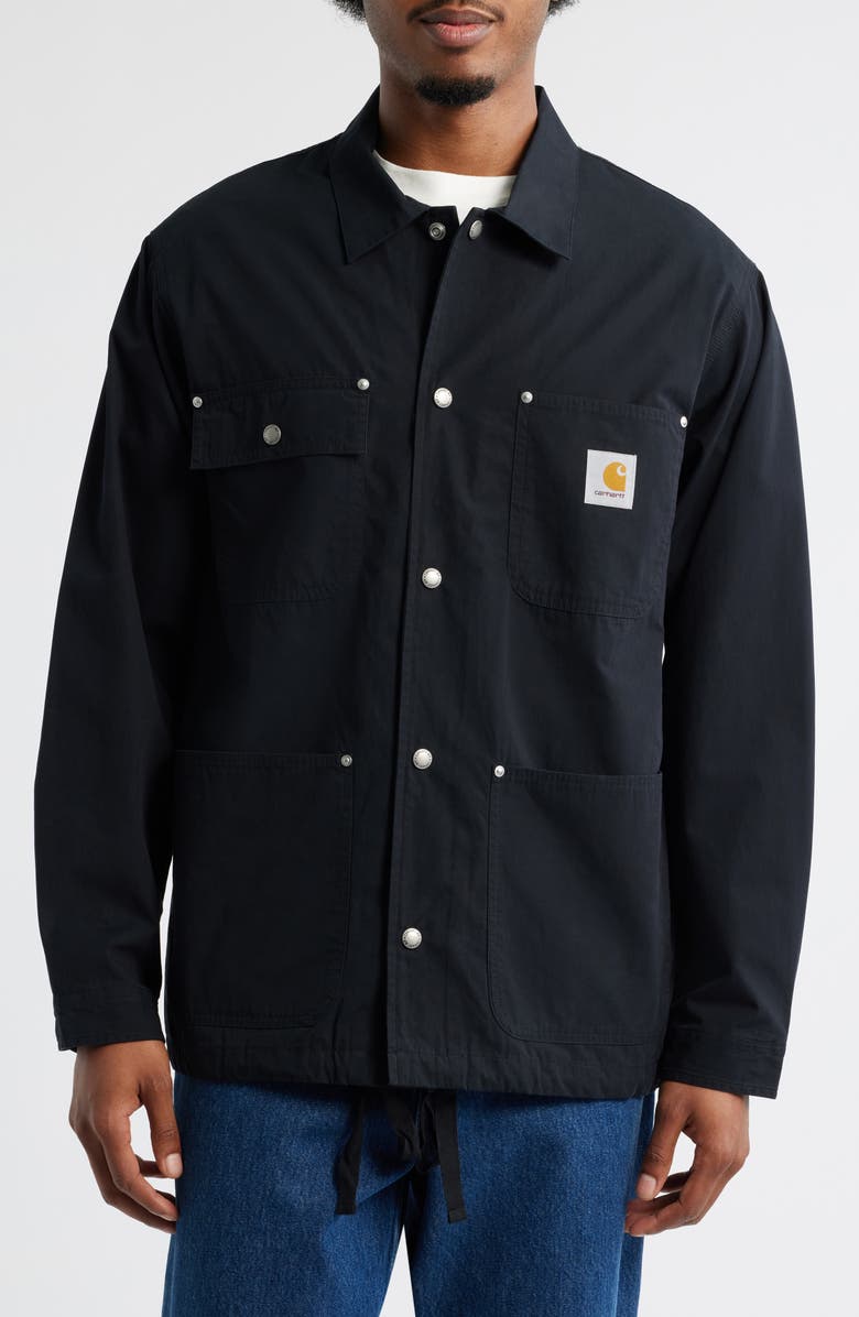 Carhartt Work In Progress Notus Cotton Poplin Coach Jacket, Alternate, color,