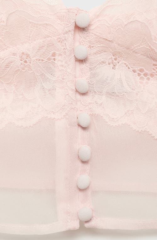 Mango Lace Crop Camisole