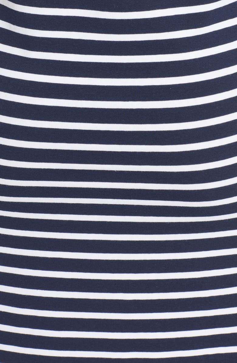 Savi Mom Stripe Two-Piece Maternity/Nursing Dress, Alternate, color, Multi