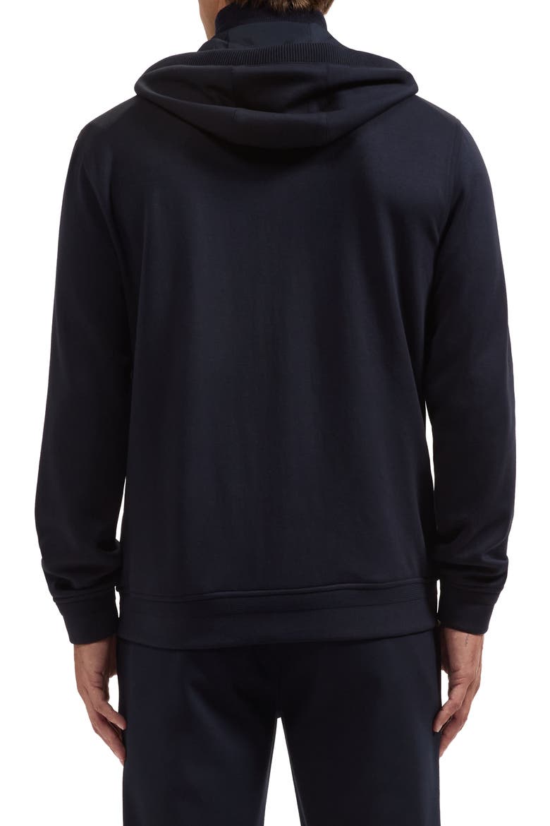 Soft Touch Full Zip Hoodie, Alternate, color, NAVY