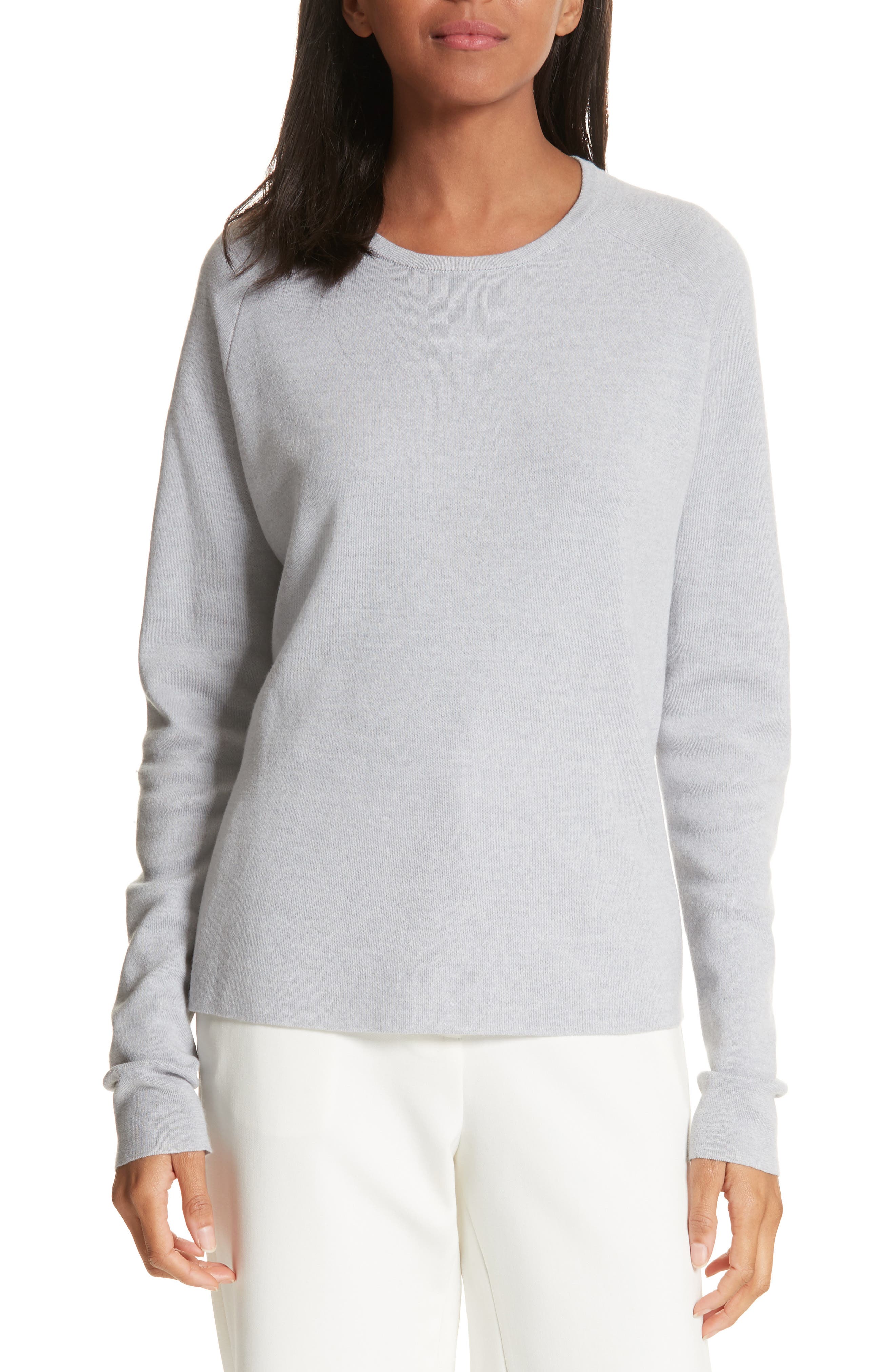 selected HEATHER GREY/ WHITE