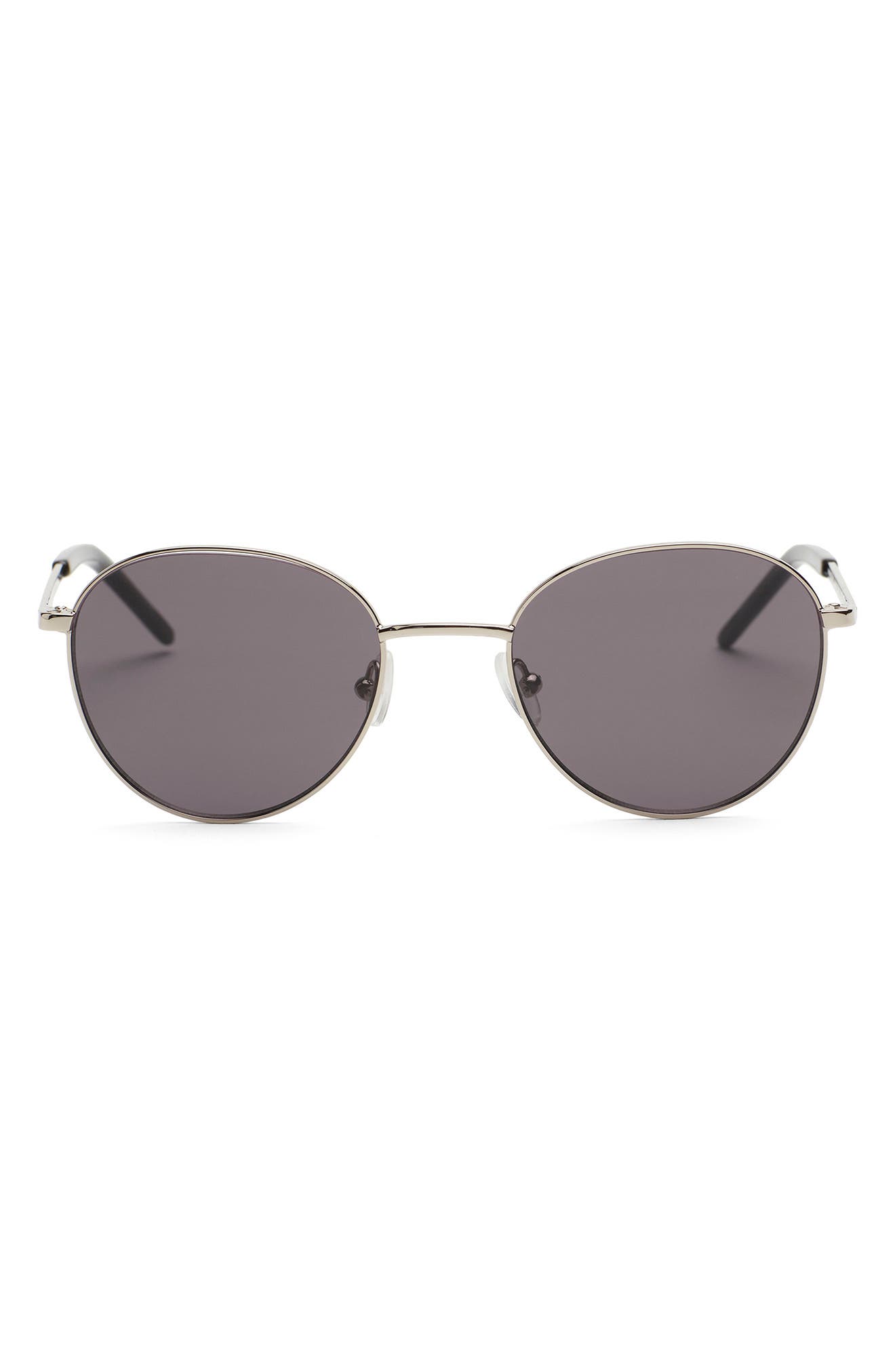PAIGE Jordan 49mm Round Sunglasses