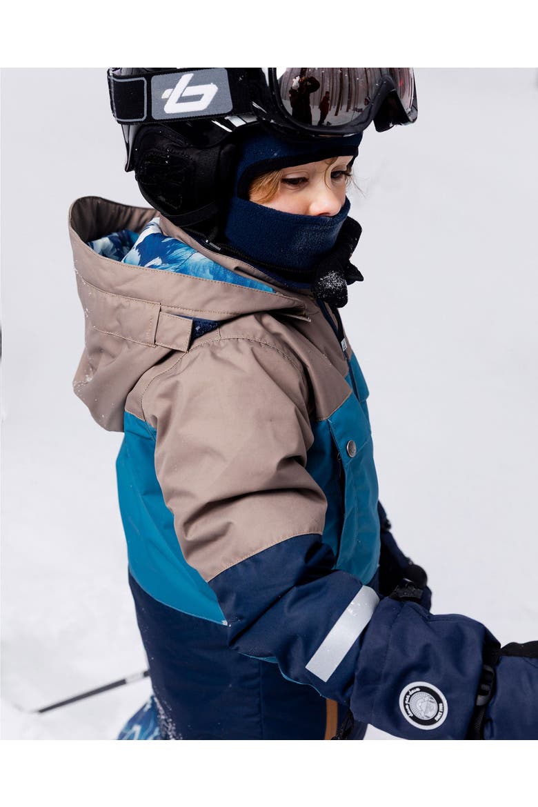 Boy Two-Piece Teknik Snowsuit, Alternate, color, Blue Mountains