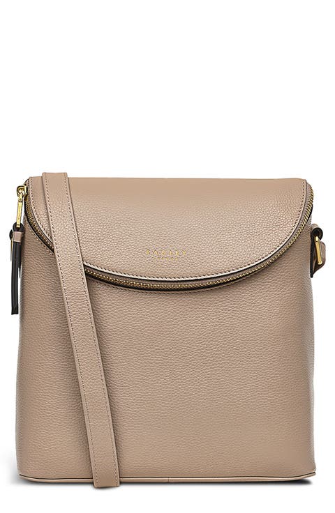 Crown Hill Small Flap Leather Crossbody Bag