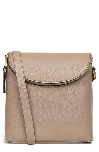 Radley Crown Hill Small Flap Leather Crossbody Bag