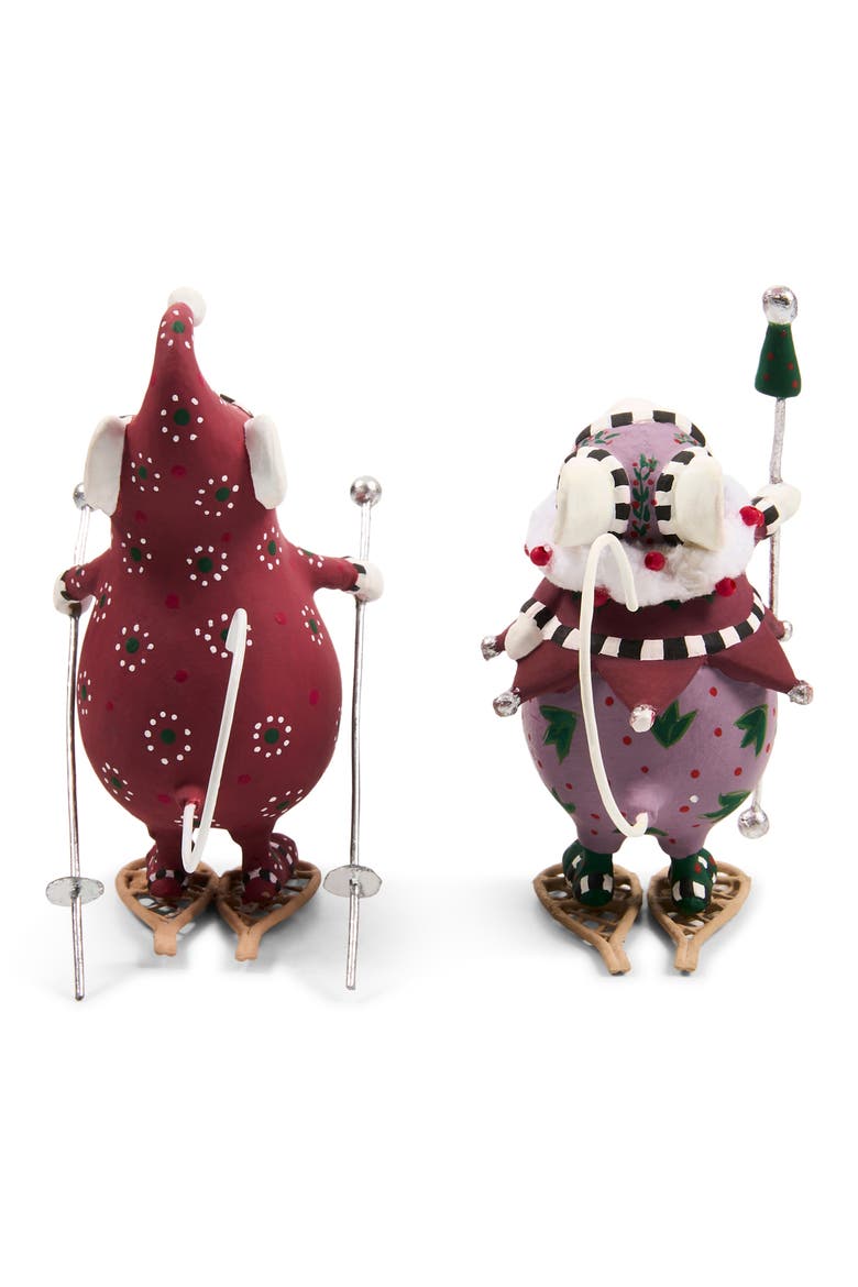 Patience Brewster Mooseltoe Mini Mice, Alternate, color, RED