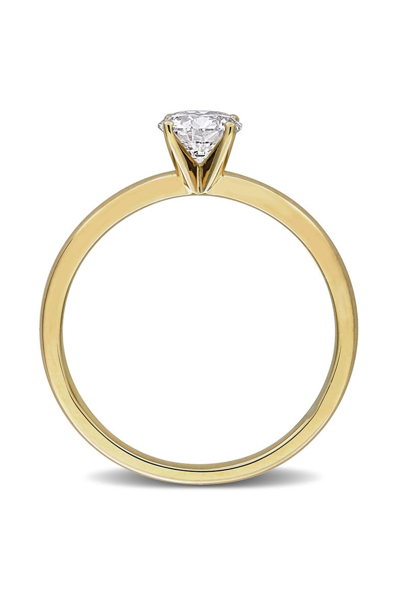 1/2 CTW Lab-Grown Diamond Solitaire Ring 14k, Alternate, color, Yellow Gold