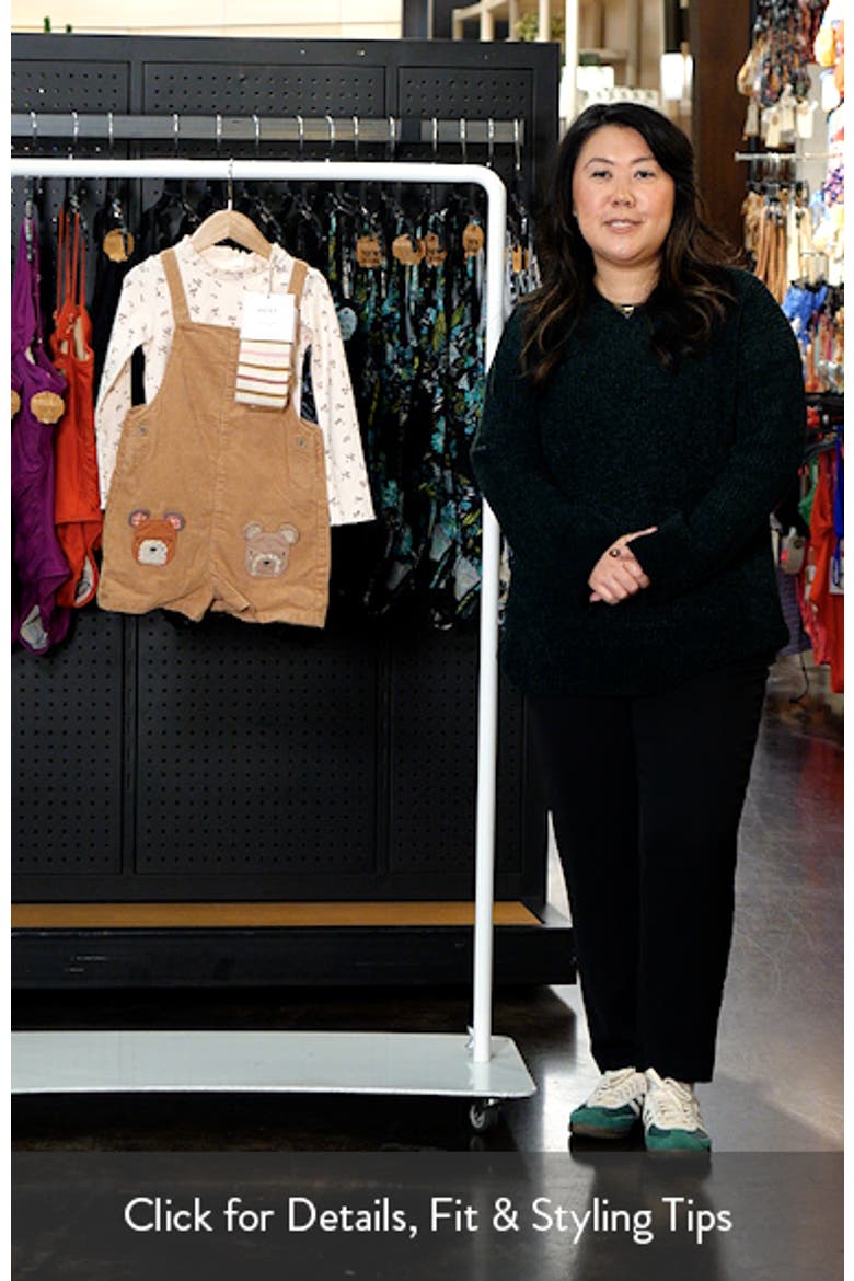 Kids' Bear Corduroy Overalls, T-Shirt & Socks Set video