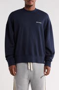 Palm Angels Logo Crewneck Sweatshirt