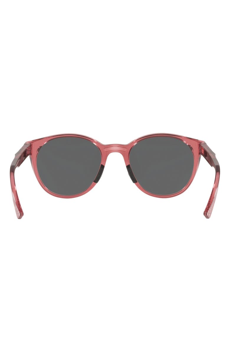Oakley Spindrift 52mm Prizm<sup>™</sup> Polarized Round Sunglasses, Alternate, color, Black Red