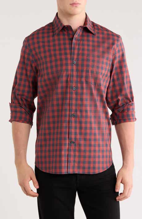 14th & Union Plaid Poplin Button-Up Shirt