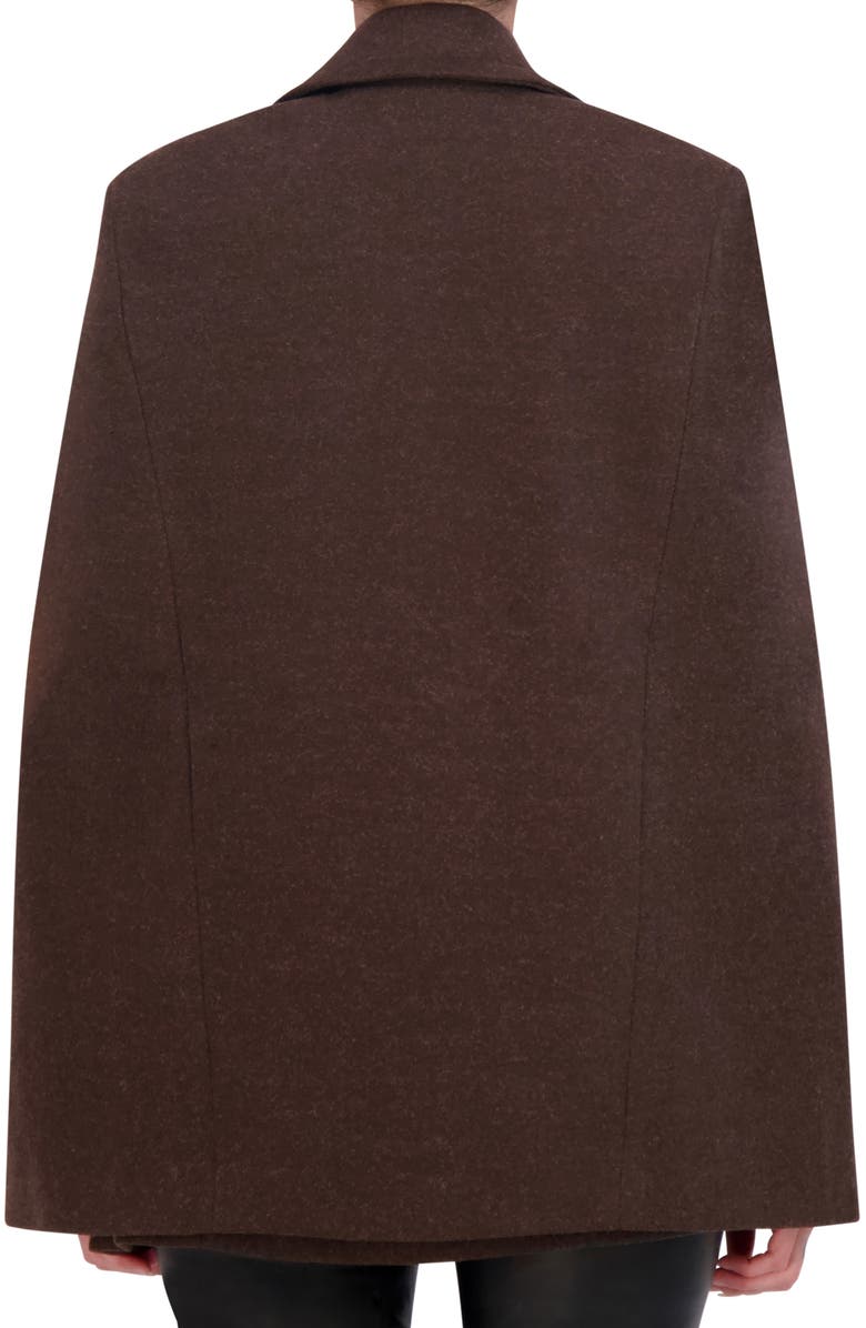 Ookie & Lala Cape Jacket, Alternate, color, Dark Brown