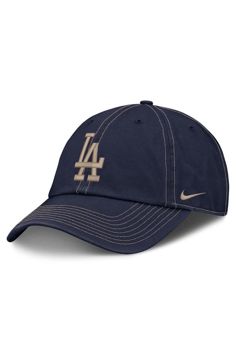 Men's Nike Navy Los Angeles Dodgers Father's Day Club Adjustable Hat, Main, color, Navy