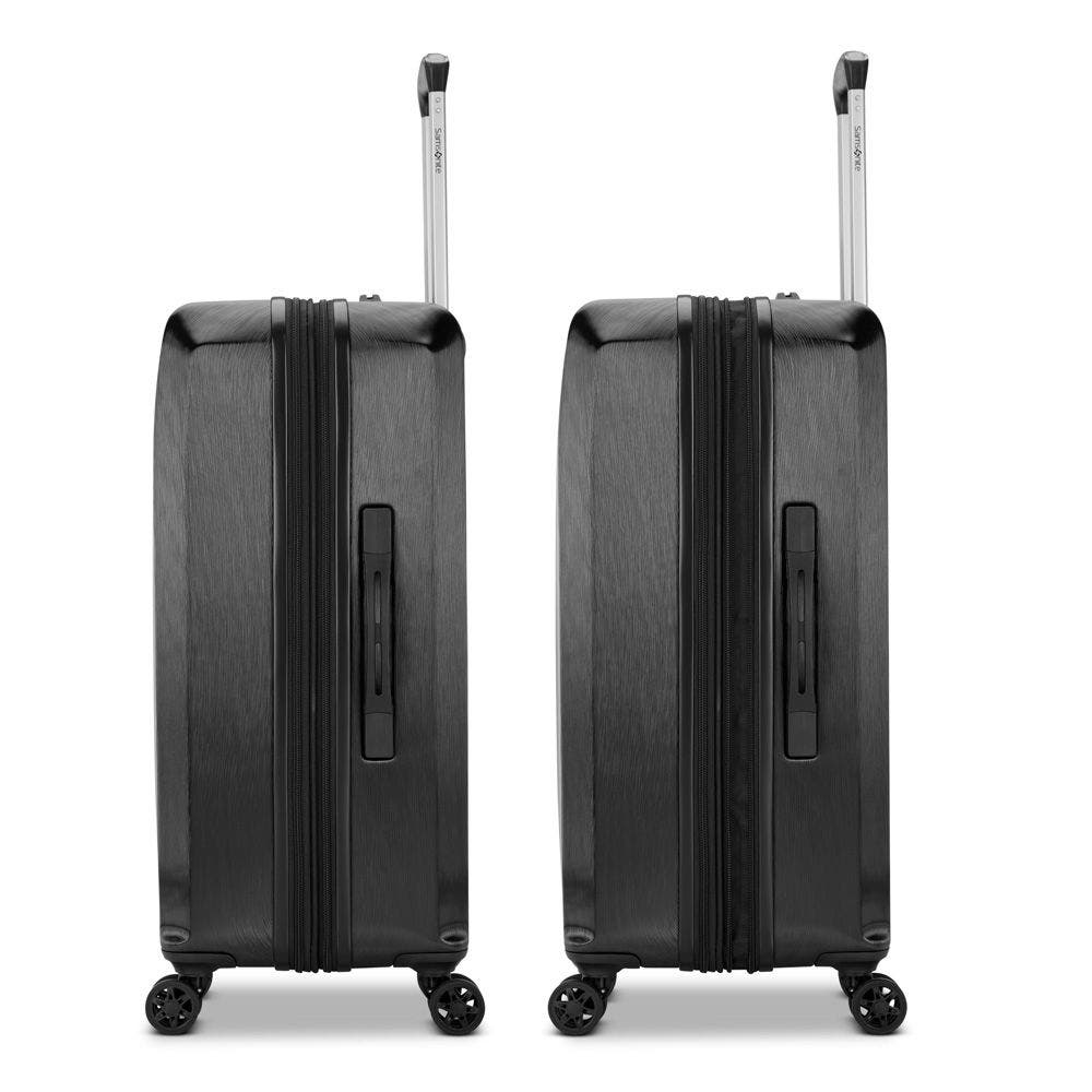 Samsonite Alliance SE Hardside 28" Checked Spinner, Alternate, color, Bass Black