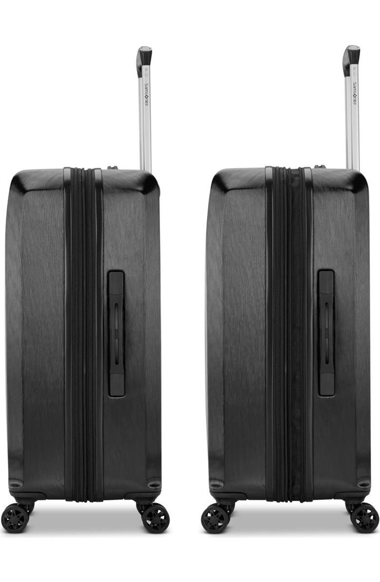 Samsonite Alliance SE Hardside 28" Checked Spinner, Alternate, color, Bass Black