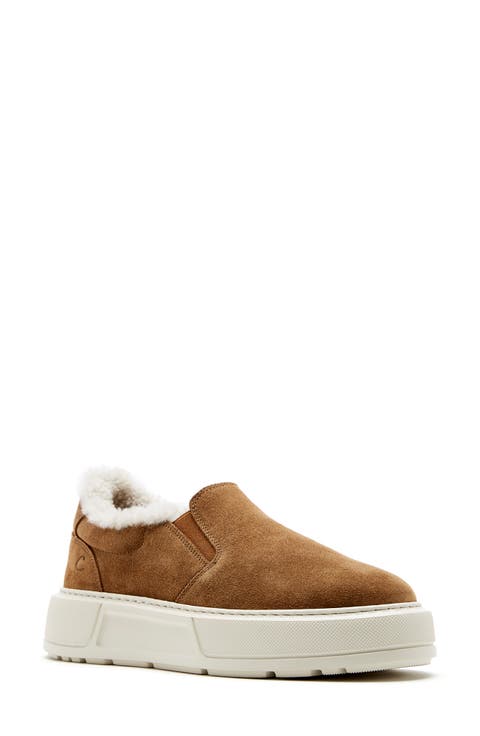Valerie City Dry™ Genuine Shearling Lining Slip-On Sneaker (Women)