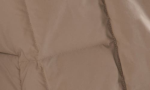 Rhone Powder 650 Fill Power Down Puffer Jacket In Brown