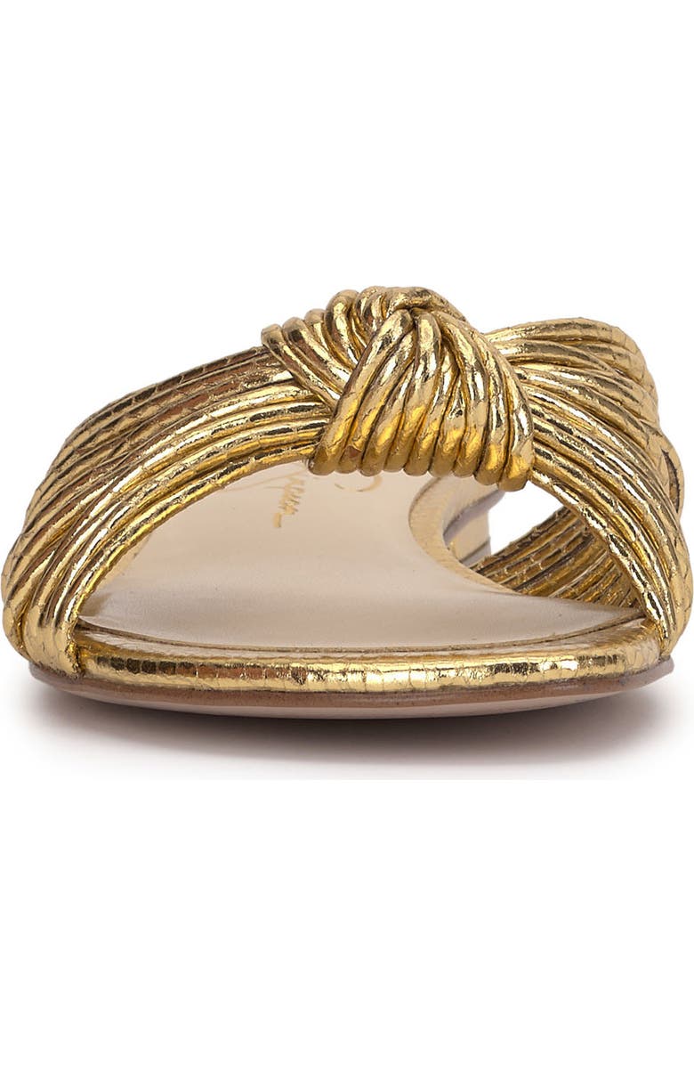 Jessica Simpson Dydra Slide Sandal, Alternate, color, Gold