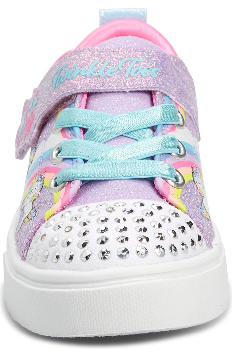 SKECHERS Twinkle Sparks Light-Up Sneaker, Alternate, color, Lvmt-Laven
