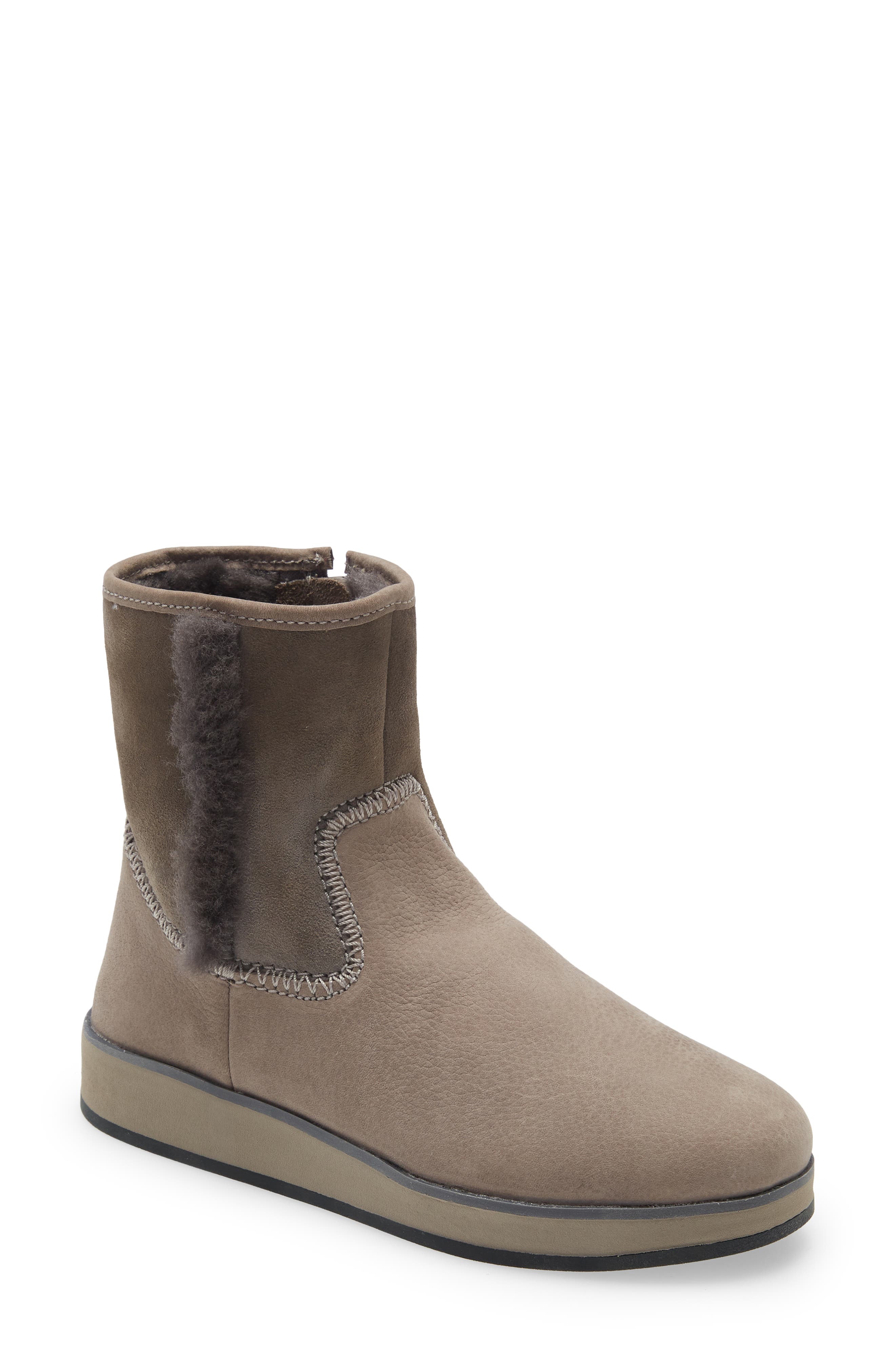 OluKai Paina Hulu Waterproof Genuine Shearling Lined Boot, Main, color, 