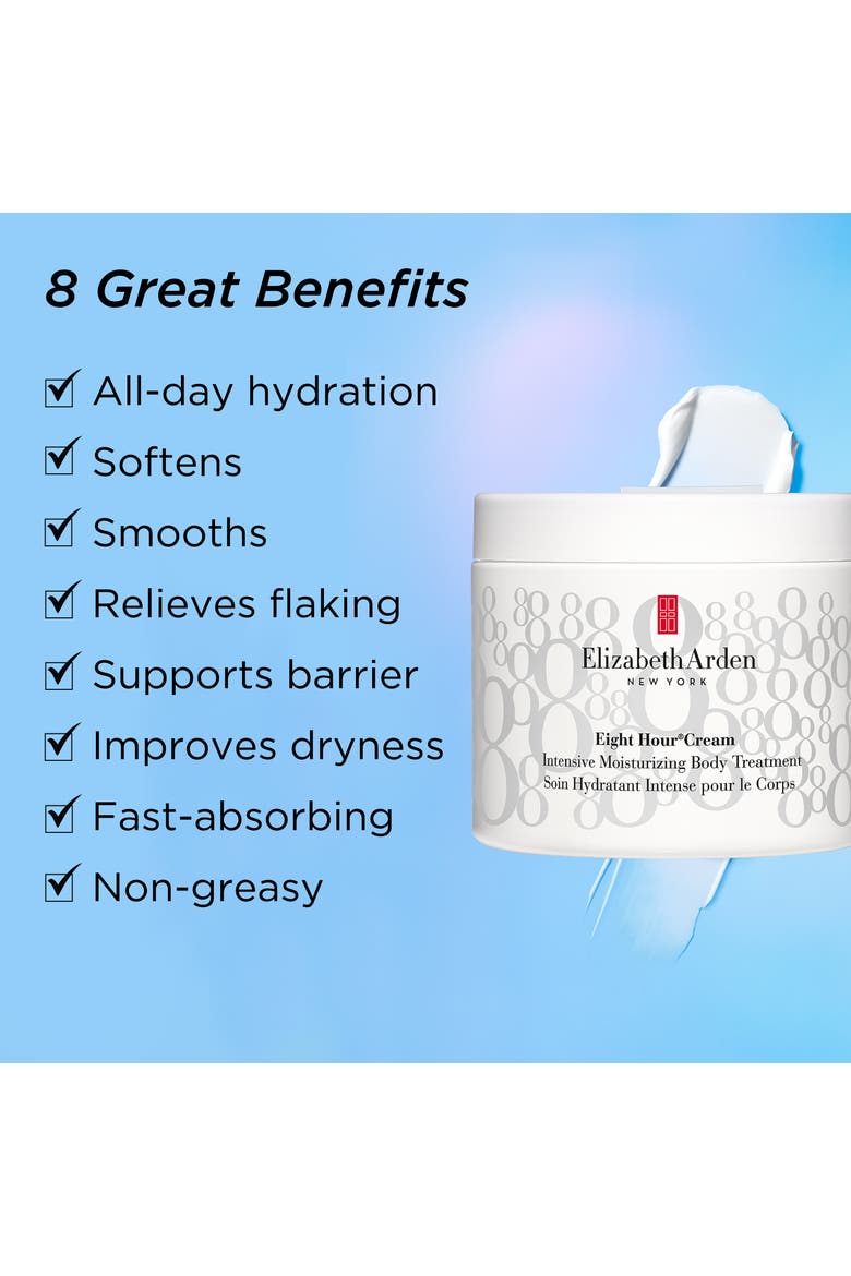 Eight Hour® Cream Moisturizing Body Treatment, Alternate, color, 13.5oz
