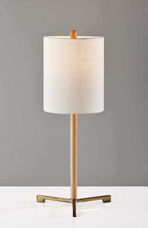 Adesso Lighting Maddox Table Lamp In Brown