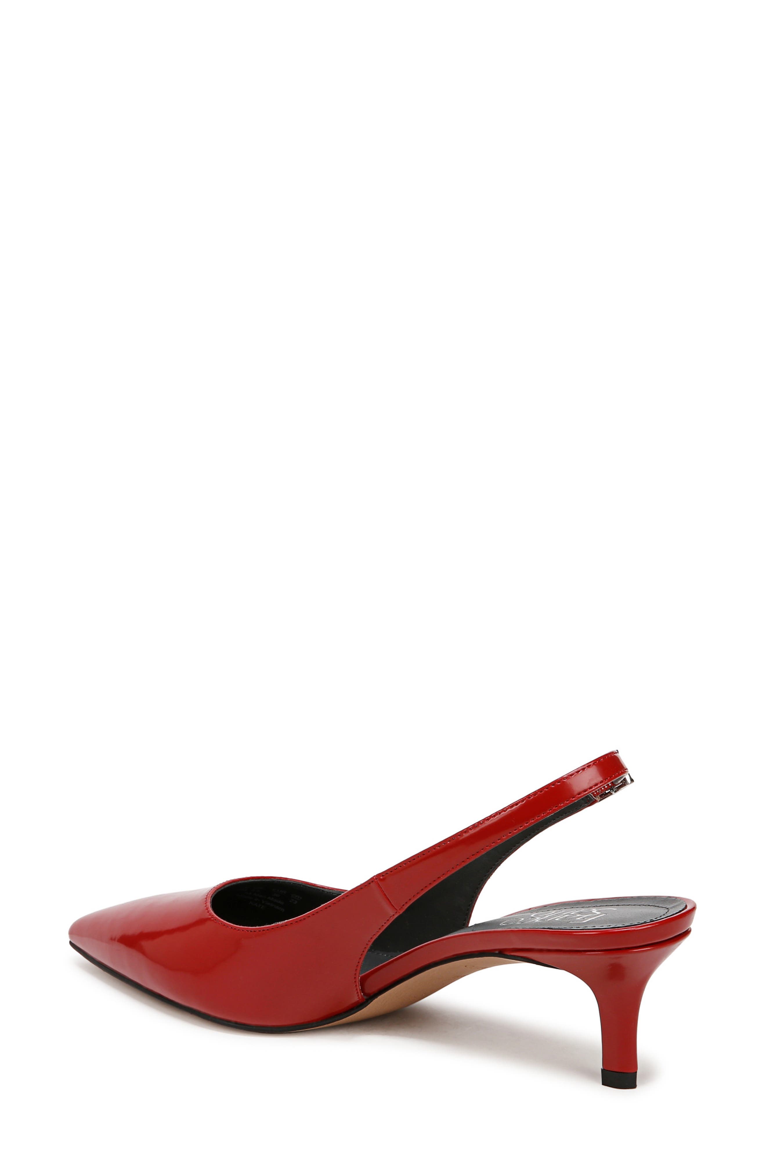 Kate Slingback Pump, Alternate, color, RED