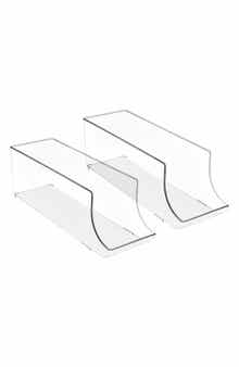 SORBUS 2-Pack Clear Fridge Soda Can Dispensers