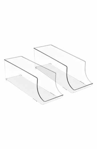 2-Pack Clear Fridge Soda Can Dispensers