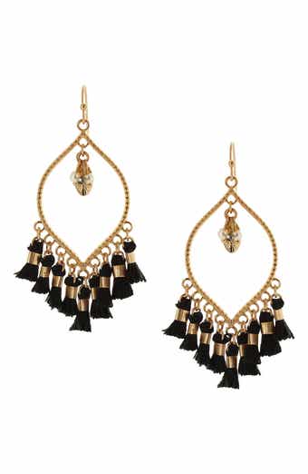 Mariah Tassel Drop Earrings