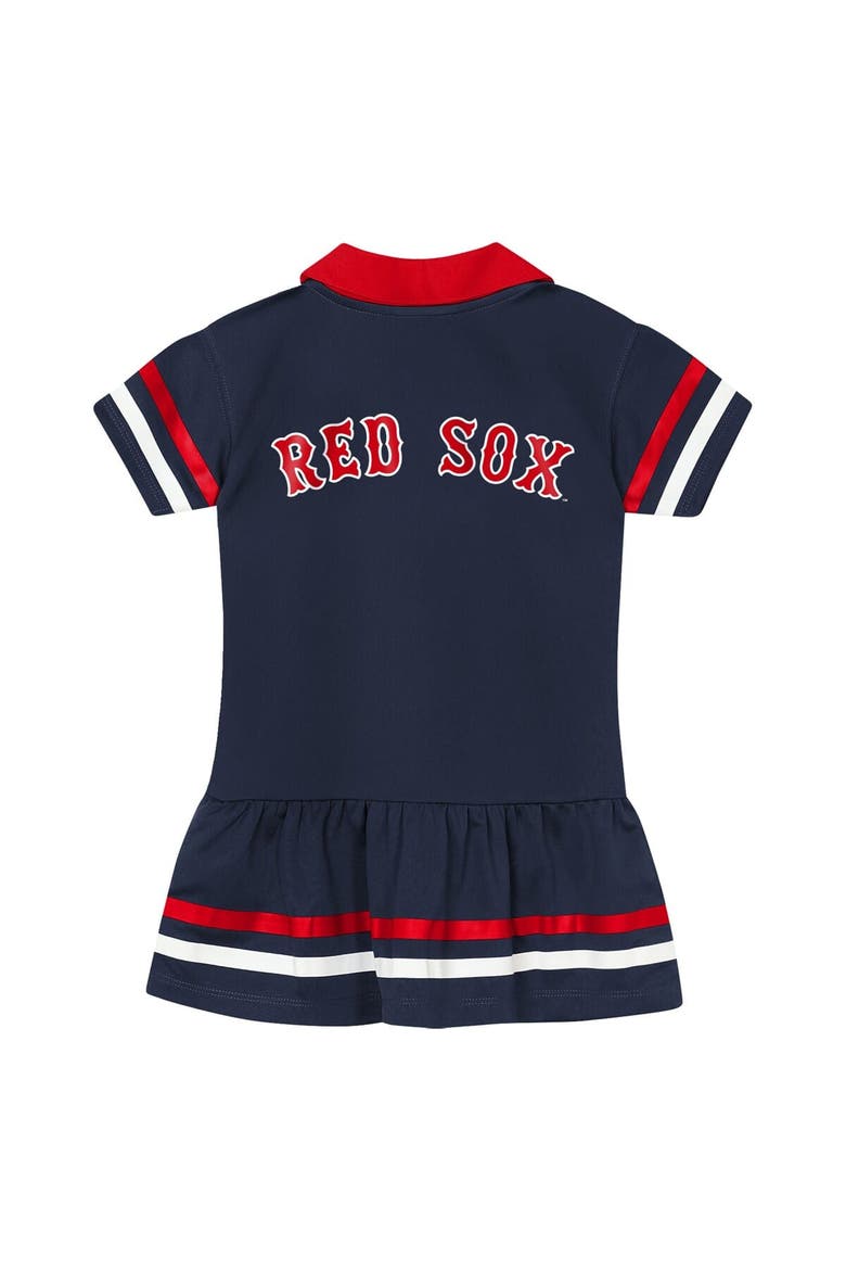 Preschool Outerstuff  Navy Boston Red Sox Big League Hit Dress, Alternate, color, Navy