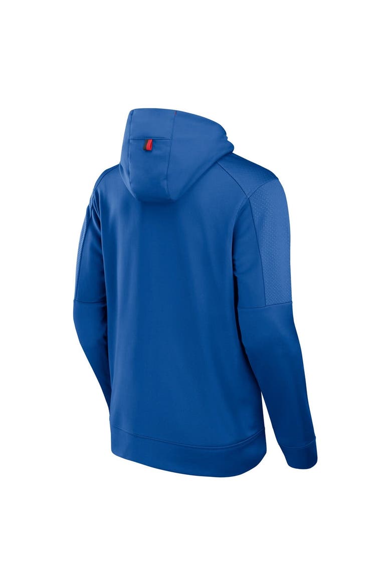 Men's Fanatics  Royal Philadelphia 76ers Baller Defender Performance Full-Zip Hoodie, Alternate, color, Royal