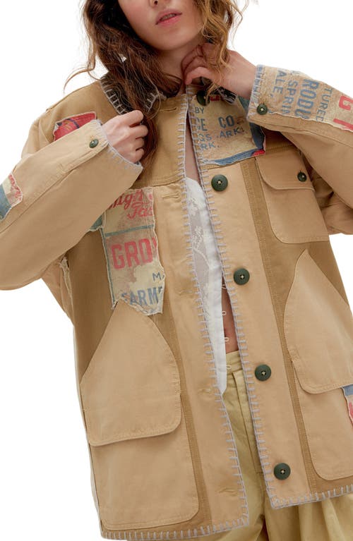 Free People Garden Tamer Jacket In Brown