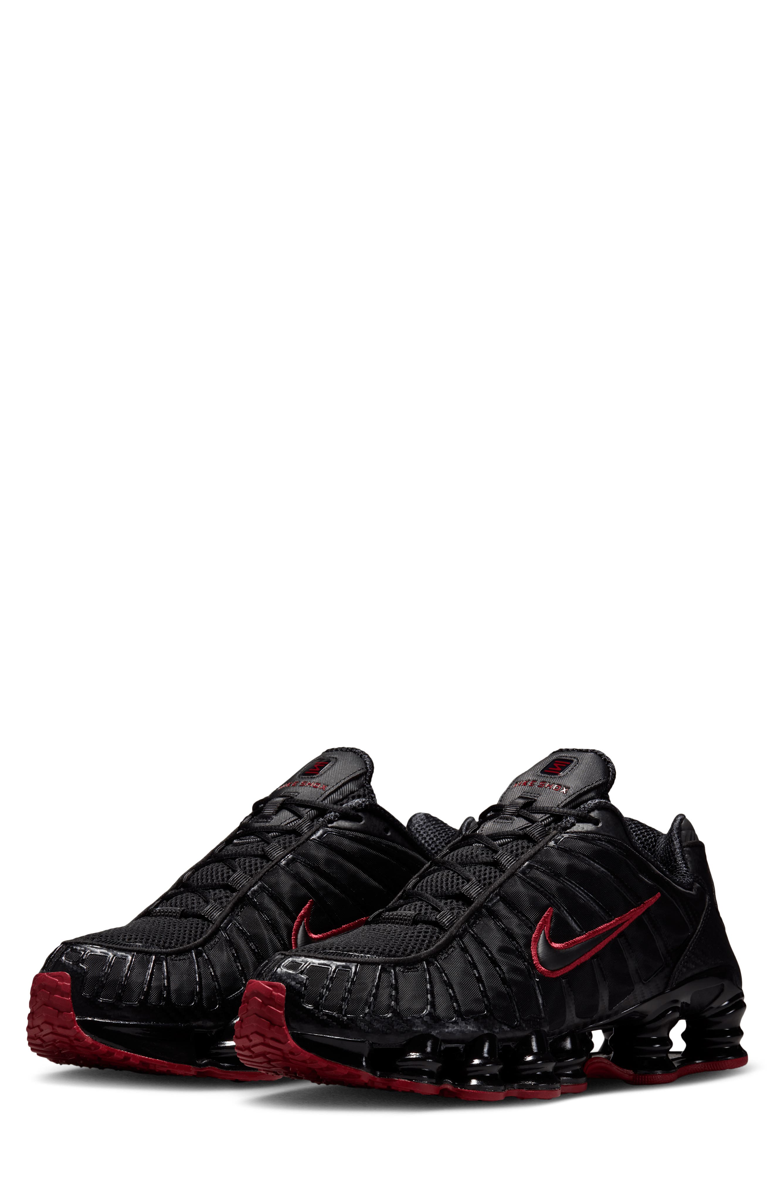 Shox TL SE Sneaker, Main, color, BLACK/ TOUGH RED/ BLACK