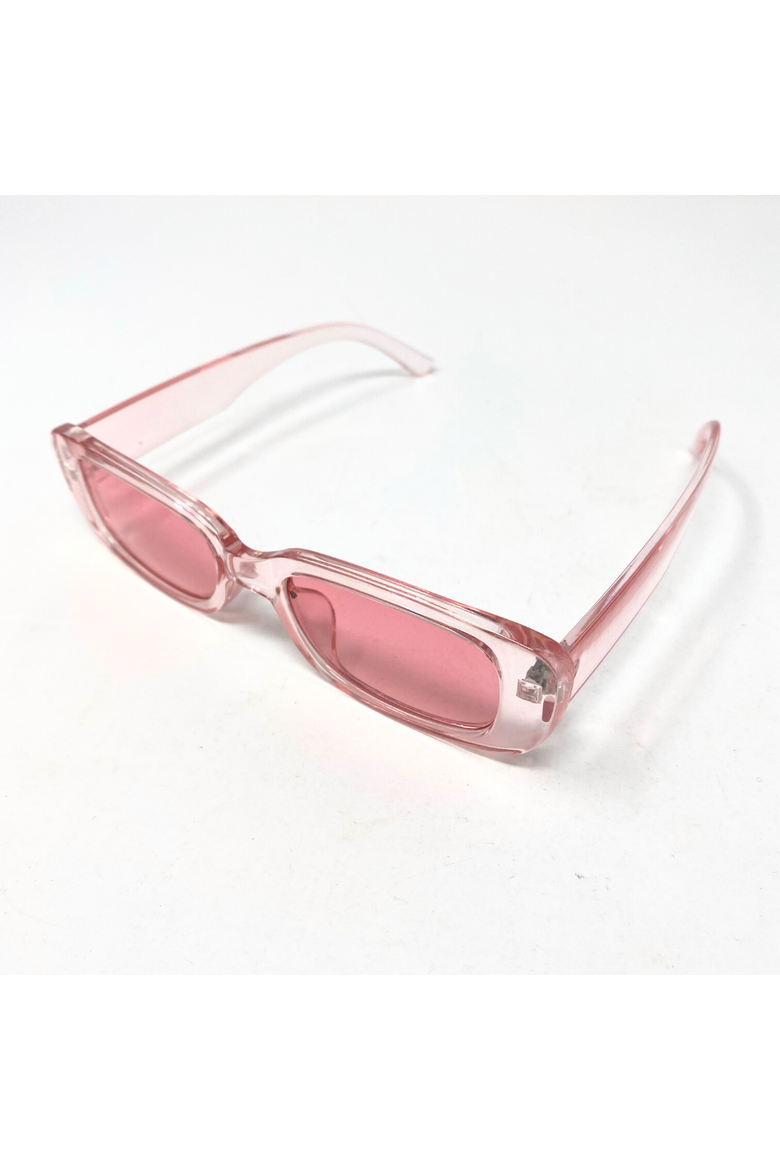 The Sophisticate Sunglasses with Polarized Lens, Alternate, color, Pink Clear