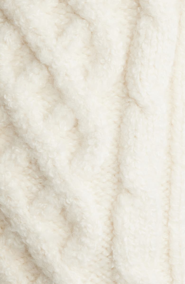 Treasure & Bond Faux Suede & Faux Shearling Sweater Jacket, Alternate, color,