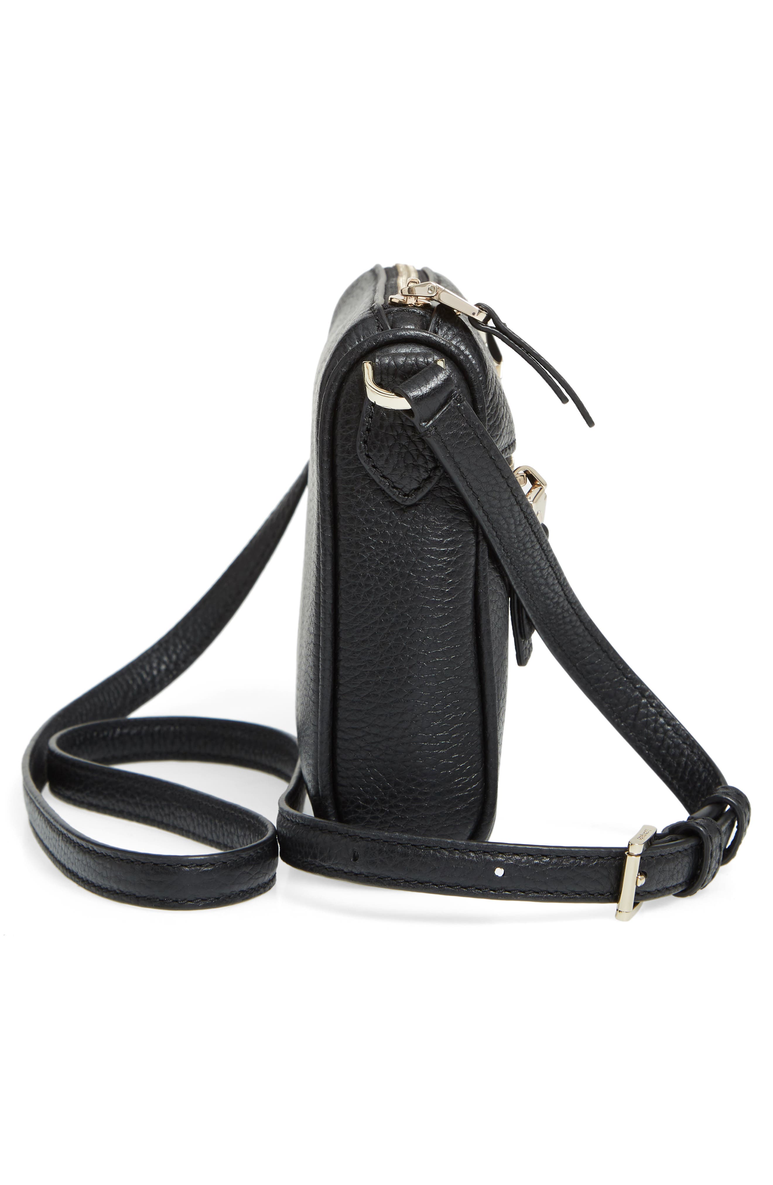 Kate Spade New York small polly leather crossbody bag, Alternate, color, 